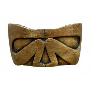 Vince Bomberry Signed Soapstone Hand Carved Decorative Bowl